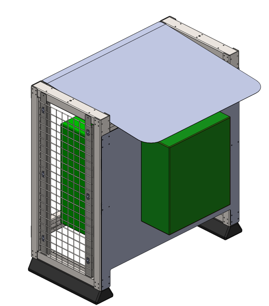 Shelter - bigfoot BIGFOOT – Support robuste pour shelters photovoltaïques en toiture